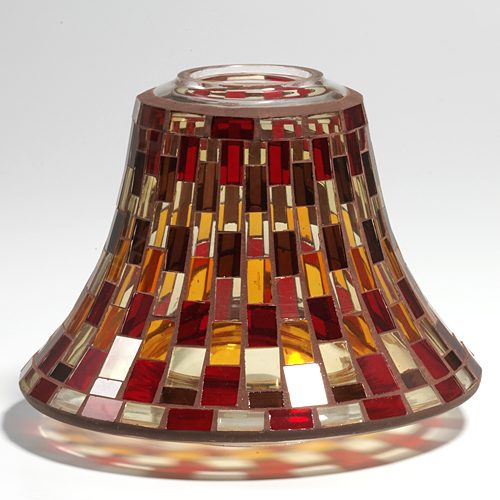 GLASS CANDLE SHADE YANKEE CANDLE